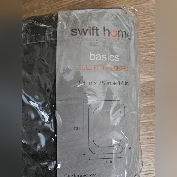 Swift Home Full Size Fitted Sheet (BRAND NEW) (Quantity 2) - Picture 3 of 3